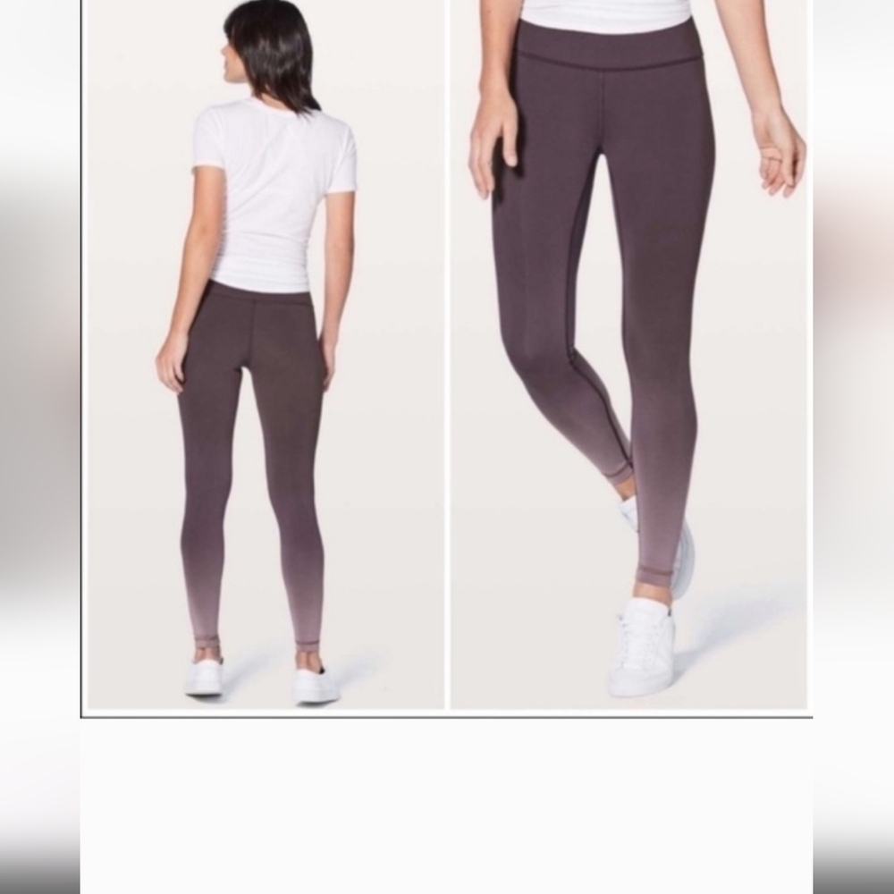 lululemon athletica Ombre Plum to Taupe Women's Jeggings